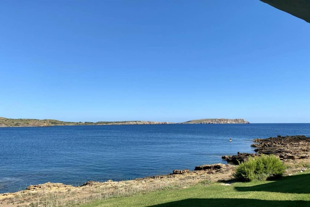 Apartamento Miravent Terraza y Jardin Frente al mar Menorca Fornells  Exterior foto