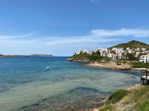 Apartamento Miravent Terraza y Jardin Frente al mar Menorca Fornells  Exterior foto