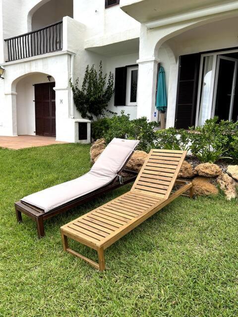 Apartamento Miravent Terraza y Jardin Frente al mar Menorca Fornells  Exterior foto